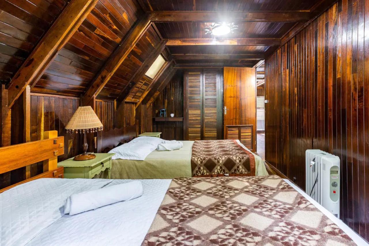 Chale Inteiro Completo A 5 Min A Pe Do Capivari - Chalet Campos do Jordao