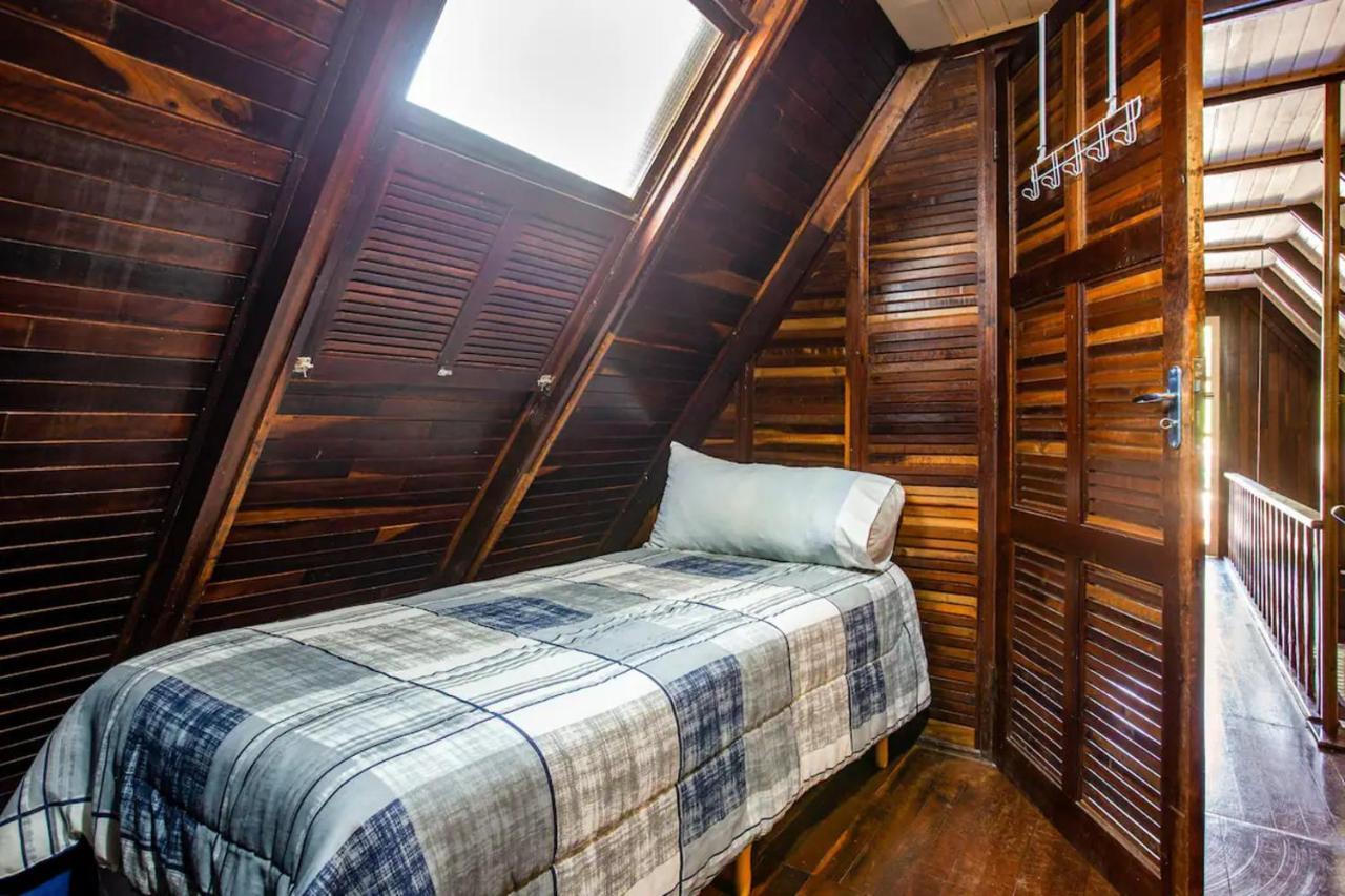 Chalet Chale Inteiro Completo A 5 Min A Pe Do Capivari -