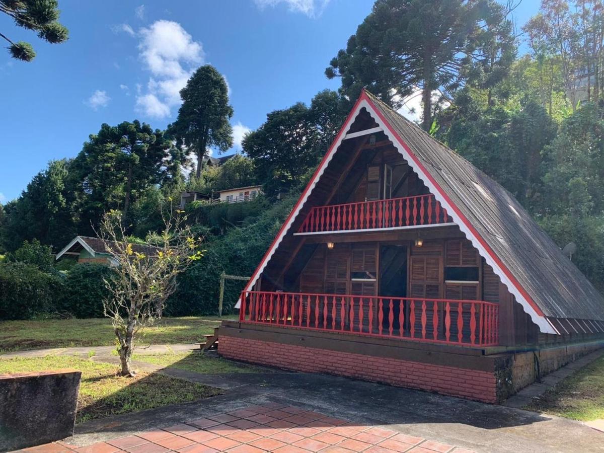 Chale Inteiro Completo A 5 Min A Pe Do Capivari - Chalet Campos do Jordao